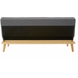 Interiors by Premier Stockholm 3 Seater Grey Linen Sofa Bed - Wilko - thumbnail 5
