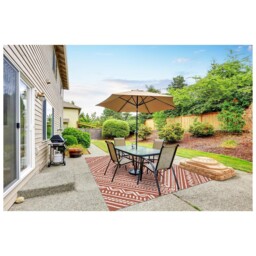 Boho Terracotta Outdoor Rug - Wilko - thumbnail 3