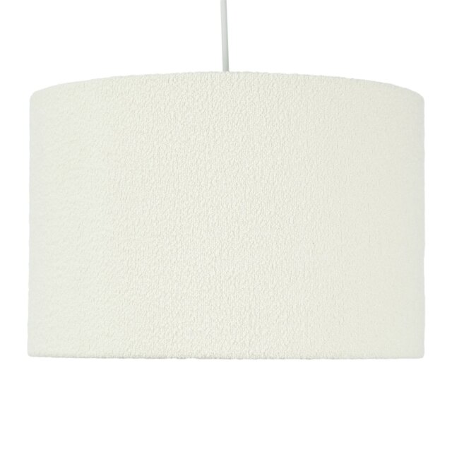 Boucle Effect Shade - Cream - Wilko - image 1