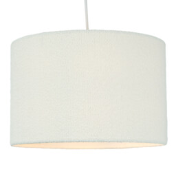 Boucle Effect Shade - Cream - Wilko - thumbnail 3