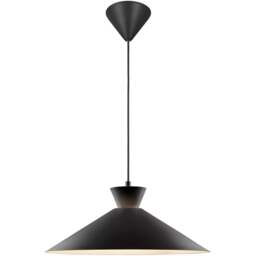 Nordlux Dial 45 Black Pendant Light - Size: 17.5 x 45 x 45cm - Wilko - thumbnail 1