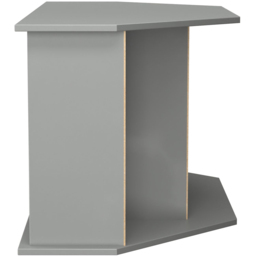 Crowndale Milan Single Drawer 5 Shelf Dusk Grey Corner TV Unit Ready Assembled - Size: 51 x 110 x 52cm - Wilko - thumbnail 4