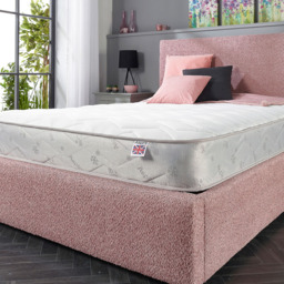 Aspire Small Single Cool Touch Diamond Memory Foam and Bonnell Spring Hybrid Mattress - White - Aspire Beds - Wilko - thumbnail 7