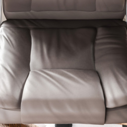 Vida Designs Charlton Brown Office Chair - Size: 126 x 66 x 72cm - Wilko - thumbnail 5