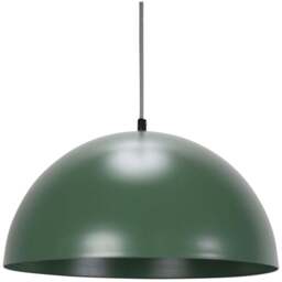 ValueLights Stassi Forest Green Mushroom Dome LED Pendant Ceiling Light - Size: 118 x 35 x 35cm - Wilko