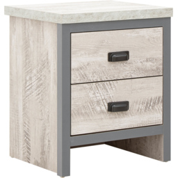 GFW Boston Grey 4 Piece Bedroom Furniture Set - Wilko - thumbnail 6
