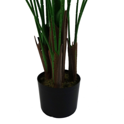 Botanik Areca Palm Artificial Tree in Pot 4ft - Size: 125 x 100 x 100cm - Red - Wilko - thumbnail 4