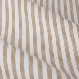 Yard Hebden Cream Striped Cotton Pencil Pleat Curtains 229 x 183cm - Size: 183 x 229 x 1cm - Wilko - thumbnail 5