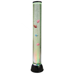 Tall Colour Changing Bubble Fish Decorative Floor Lamp - Size: 34 x 85 x 34cm - Wilko - thumbnail 4