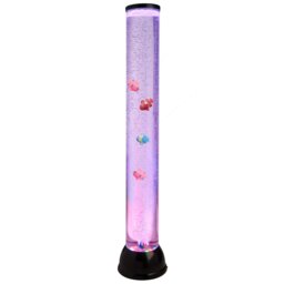 Tall Colour Changing Bubble Fish Decorative Floor Lamp - Size: 34 x 85 x 34cm - Wilko - thumbnail 1