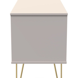 Crowndale Diamond 4 Drawer Matt Kashmir Chest of Drawers - Cream - Wilko - thumbnail 5