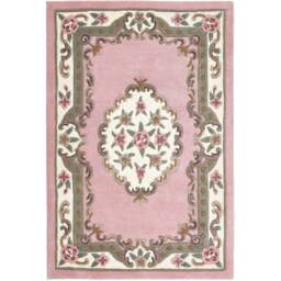 Origins Shensi Pink Wool Rug 75 x 150cm - Origins Rugs - Wilko