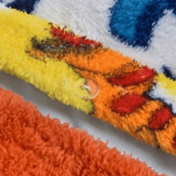 Velosso Single Multi Dinosaur Teddy Fleece Duvet Set - Wilko - thumbnail 4