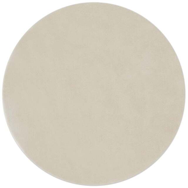 tectake Zonelle Beige Short Pile Ultra Soft Rug 120 x 120cm - Size: 1 x 40 x 60cm - Clear - Wilko - image 1