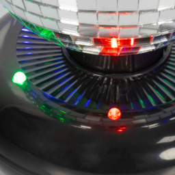 Global Gizmos Rotating Disco Mirror Ball 5 inch - Size: 17.2 x 13 x 14.5cm - Multi - Wilko - thumbnail 4