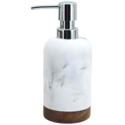 Acacia Soap Dispenser - White - Wilko