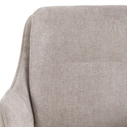 Florence Carrie Sand Swivel Dining Chair Set of 2 - Cream - Furniture To Go - Wilko - thumbnail 6