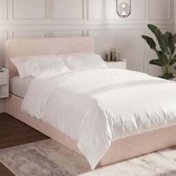 GFW Chiswick King Size Soft Pink Ottoman Bed with SC Pocket Sprung Mattress - Wilko - thumbnail 1