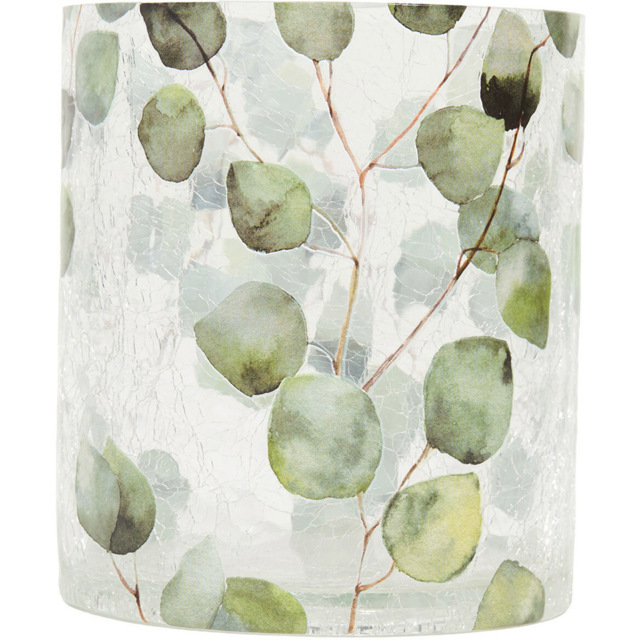 Eucalyptus Crackle Candle Holder - Wilko - image 1