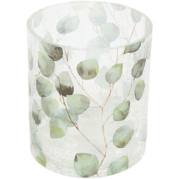 Eucalyptus Crackle Candle Holder - Wilko - thumbnail 3