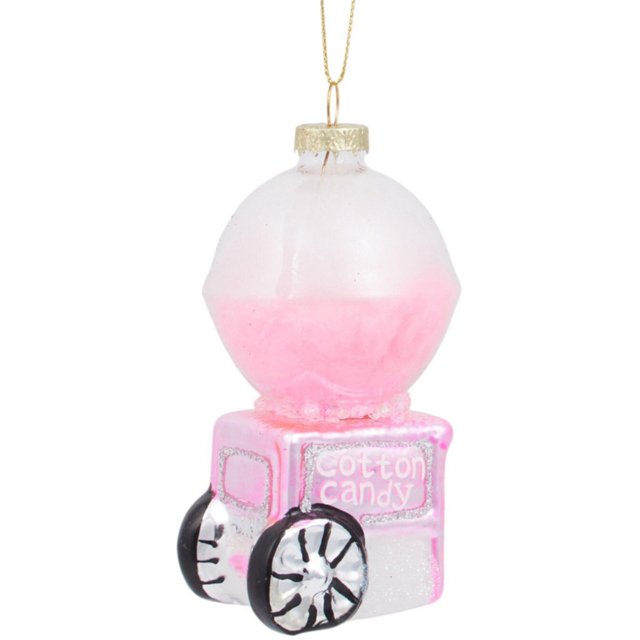 Cotton Candy Hanging Decoration Pink - Jingle Bell Boogie - Wilko - image 1