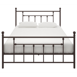 Dorel Manila King Size Bronze Metal Bed Frame - Wilko - thumbnail 4