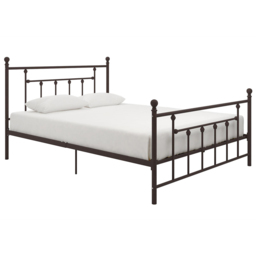 Dorel Manila King Size Bronze Metal Bed Frame - Wilko - thumbnail 3