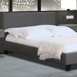 Brooklyn Double Dark Grey Fabric Bed Frame - Habitat - Wilko - thumbnail 3