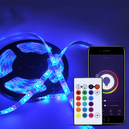 Ener-J Smart RGB and CCT LED Strip Kit 5m - Multi - Wilko - thumbnail 3