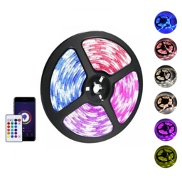 Ener-J Smart RGB and CCT LED Strip Kit 5m - Multi - Wilko - thumbnail 4