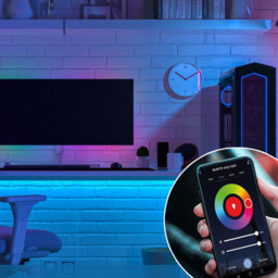 Ener-J Smart RGB and CCT LED Strip Kit 5m - Multi - Wilko - thumbnail 5
