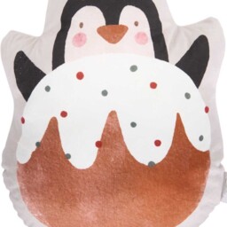 Cute Penguin Shaped Cushion - Multicolour - Wilko - thumbnail 5