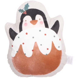 Cute Penguin Shaped Cushion - Multicolour - Wilko - thumbnail 4