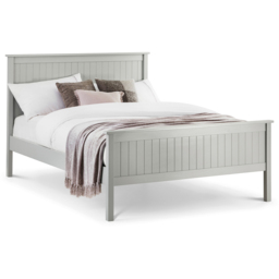 Julian Bowen Maine Single Dove Grey Bed Frame - Wilko - thumbnail 4