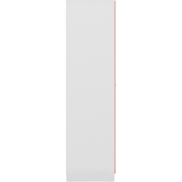 Seconique Denver 2 Door White and Pink Gloss Wardrobe - Size: 175 x 75 x 48cm - White/Pink Gloss - Wilko - thumbnail 6