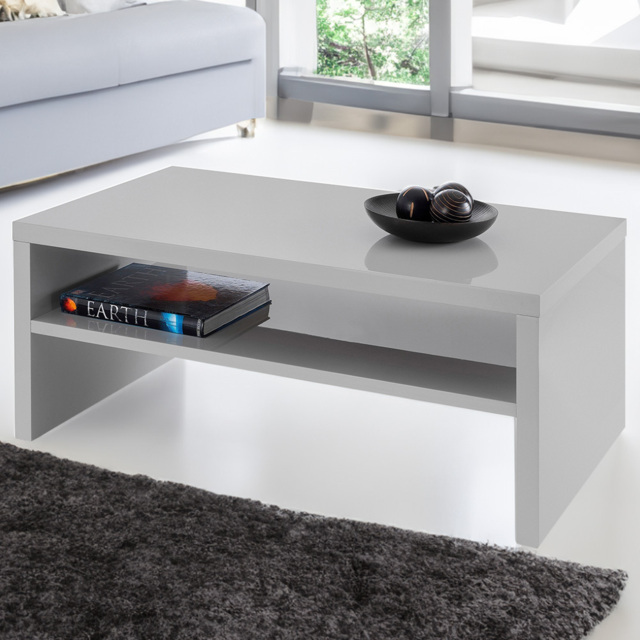 Julian Bowen Metro Grey Rectangle Coffee Table - Wilko - image 1