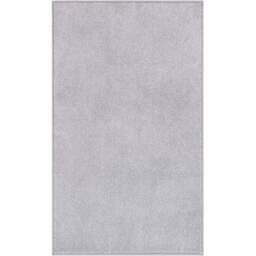 Seattle Washable Rug - Silver/160cm - Wilko