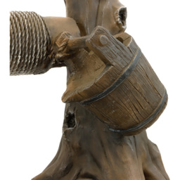 Streetwize Old Brick Well Solar Water Feature - Size: 43 x 43 x 47cm - Brown - Wilko - thumbnail 4