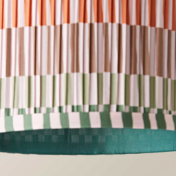 ValueLights Rae Natural Striped Easy Fit Small Shade - Size: 15 x 25 x 25cm - Cream - Wilko - thumbnail 7