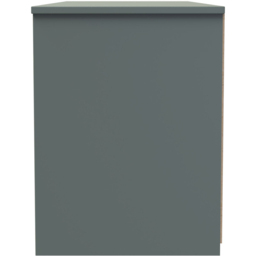 Crowndale New York 4 Drawer Reed Green Chest of Drawers Ready Assembled - Wilko - thumbnail 5