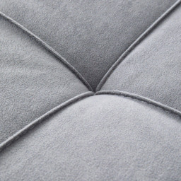 Living and Home Light Grey Quilted Rectangular Headboard Cushion with Side Pocket 60 x 180cm - Size: 60 x 180 x 6cm - Wilko - thumbnail 6