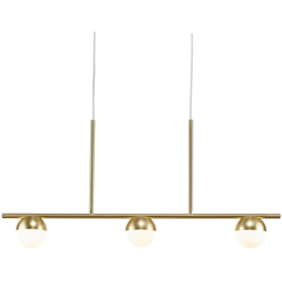 Nordlux Contina 3 Spot Brass Pendant Light - Size: 41.3 x 10 x 41.3cm - Gold - Wilko - thumbnail 5