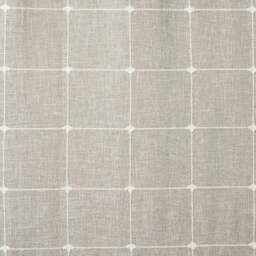 Divante Natural Salcombe Linen Check Eyelet Curtains 228 x 228cm - Size: W 228 x D 228cm - Wilko - thumbnail 4