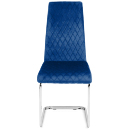 Julian Bowen Positano Calabria 4 Seater Dining Set White and Blue - Wilko - thumbnail 6