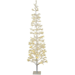 Xmas Haus 2000 Warm White Micro LED Pre-Lit Artificial Christmas Tree 5ft - Wilko - thumbnail 4