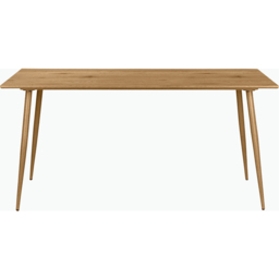 Loft24 Monza 6 Seater Oak Rectangular Dining Table with Metal Legs - Wilko - thumbnail 4