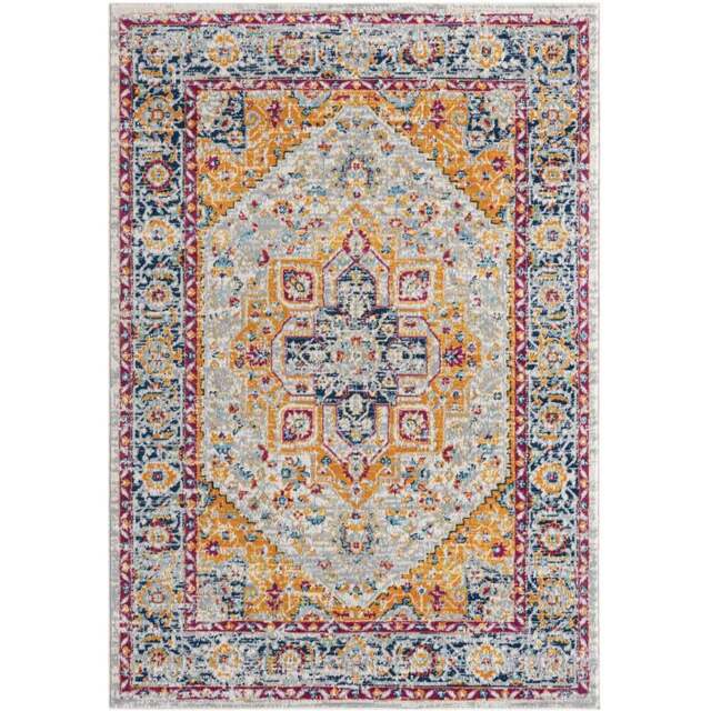 Desire Rugs San Marino Multicolour Floral Rug 200 x 290cm - Size: 290 x 200 x 0.8cm - Wilko - image 1