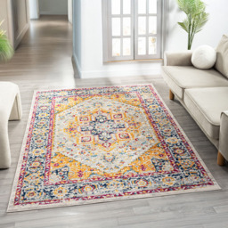 Desire Rugs San Marino Multicolour Floral Rug 200 x 290cm - Size: 290 x 200 x 0.8cm - Wilko - thumbnail 3