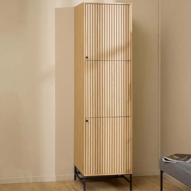 Florence Albany 2 Door Oak Wardrobe - Multi - Furniture To Go - Wilko - image 1