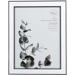 The Port. Co Gallery Alston Monochrome Photo Frame 16 x 12 inch - Size: A3 - Multi - Wilko